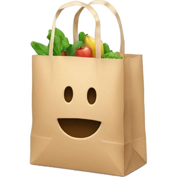 shopping bag emoji