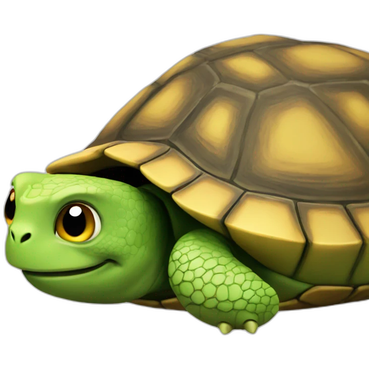 Chat sur tortue emoji