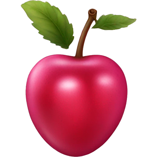 pink cherries emoji