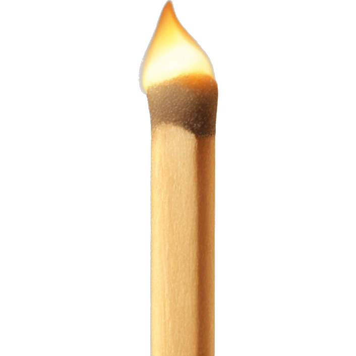 Matchstick emoji