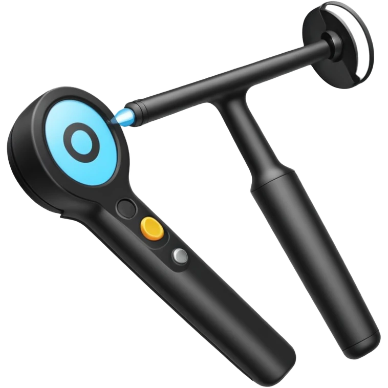 Handheld scanner wand emoji