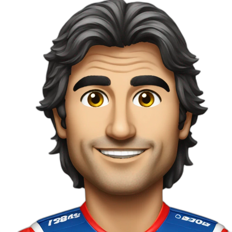Carlos sainz in a ferrari emoji