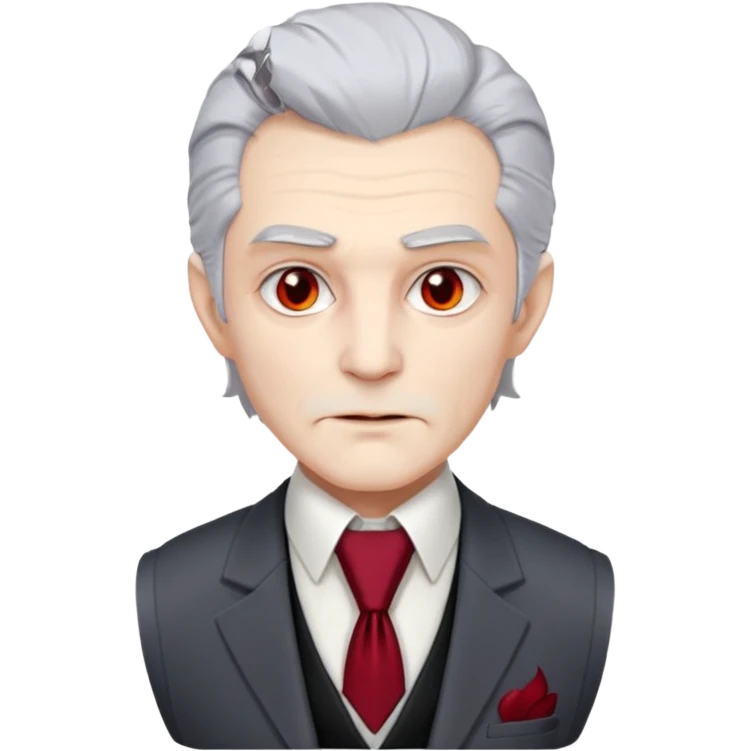  {
      "type": "human",
      "look": "old vampire lord, gray hair, formal vest, crimson tie",
      "description": "an old vampire lord with gray hair wearing a formal vest and crimson tie"
    } emoji