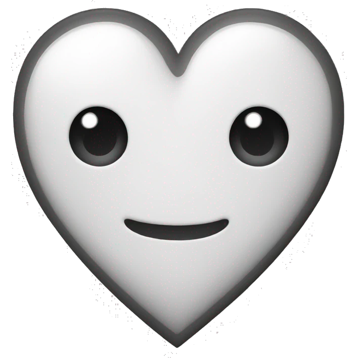 white heart emoji