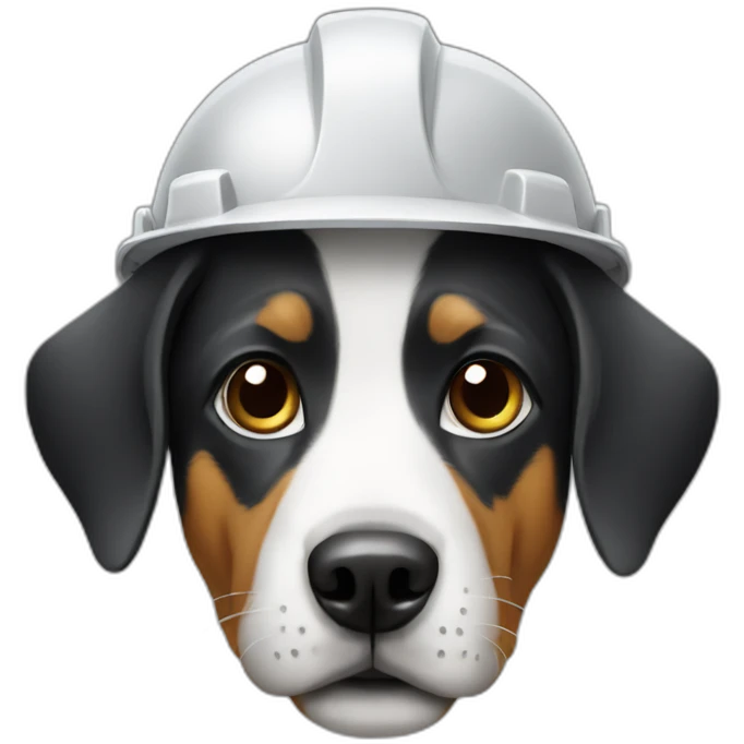 engineer dog emoji