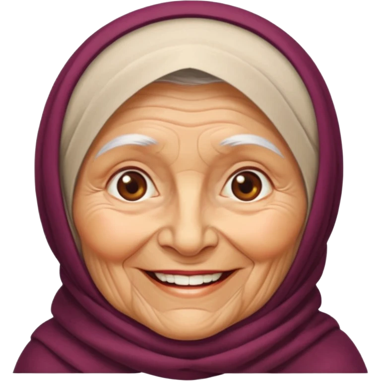 Типичная деревенская бабушка из СССР emoji