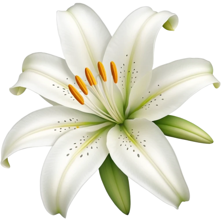Lily flower emoji