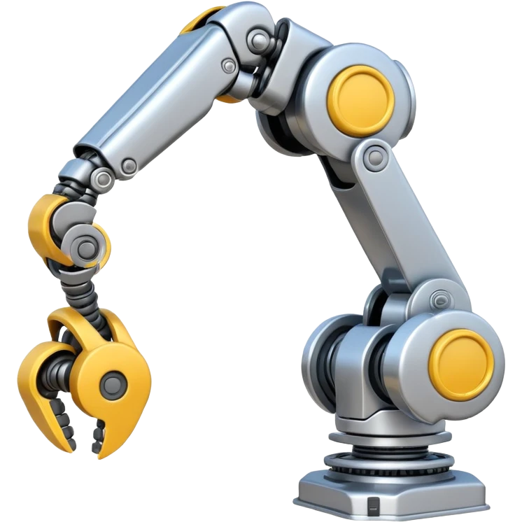emoji about robot arm with AGV emoji