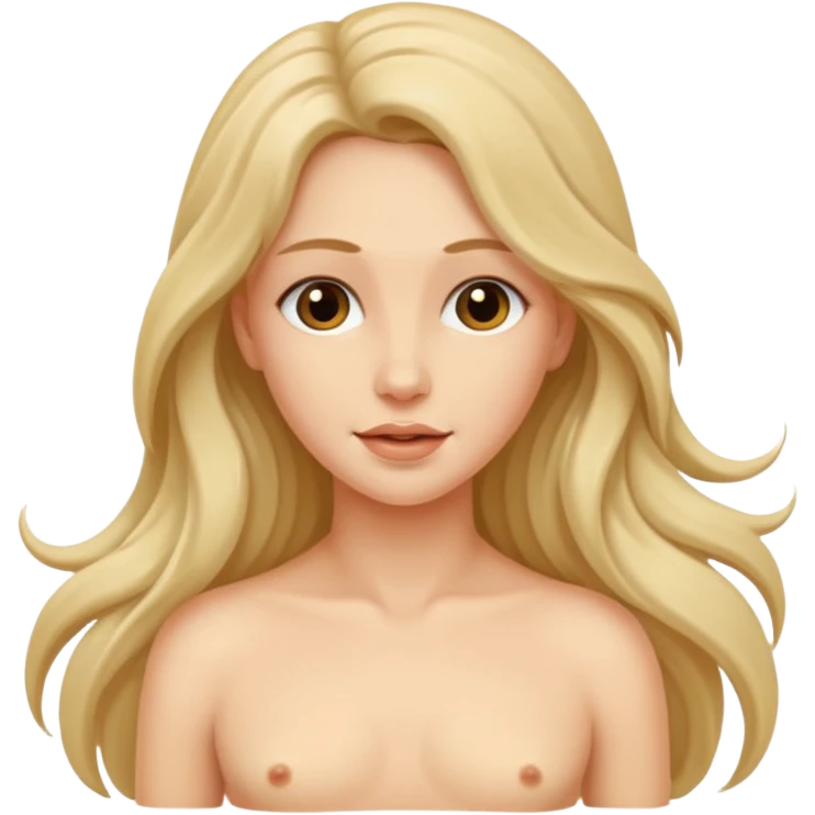 Naked woman emoji
