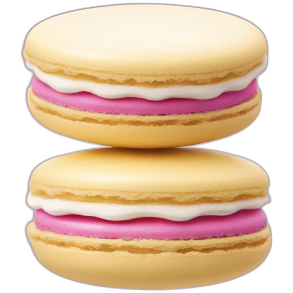 creamy kawaii macaron emoji