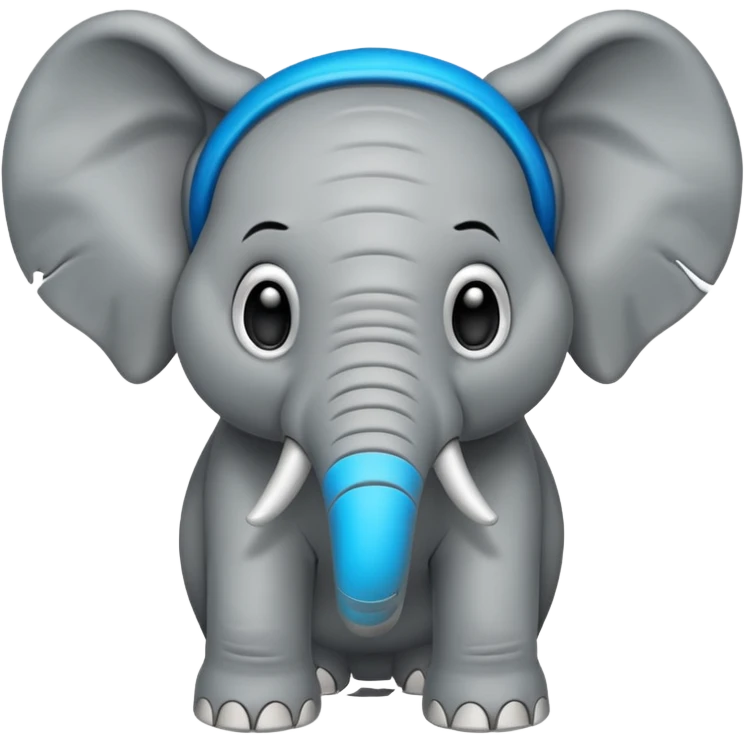elephant freaking emoji
