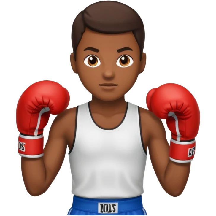 athlete in boxing gloves emoji