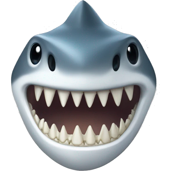 Shark teeth  emoji