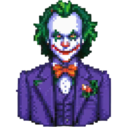 Joker from DC comics emoji