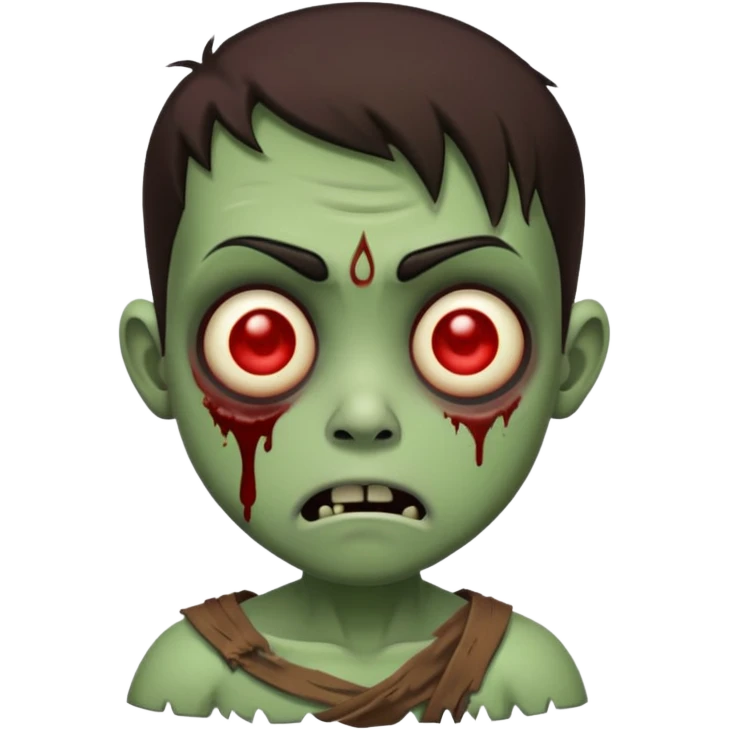 Zombie chota bheem face emoji