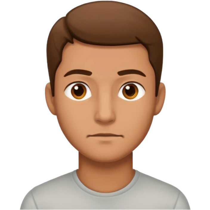A man standing to the side while side eyeing you emoji