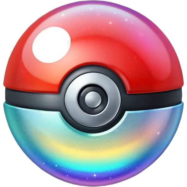 glitter pokebola emoji