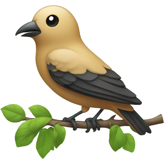 Bird in a branch emoji