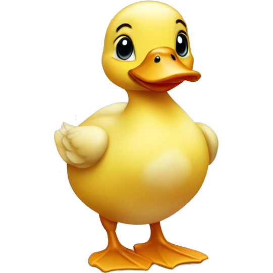 Cute duckling emoji