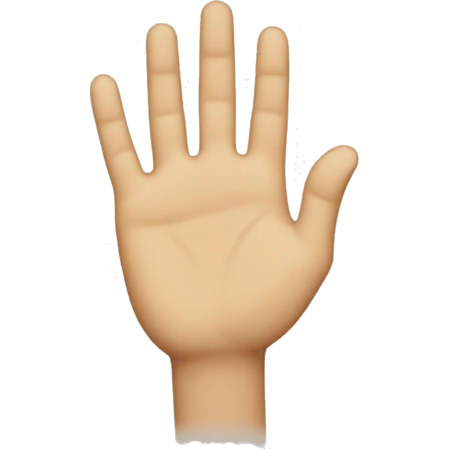 you hand emoji