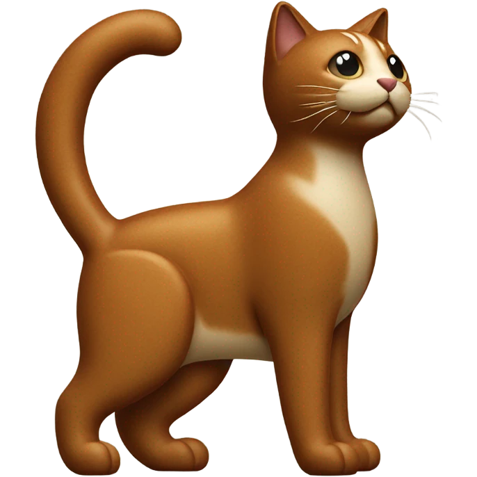 Gingerbread cat emoji