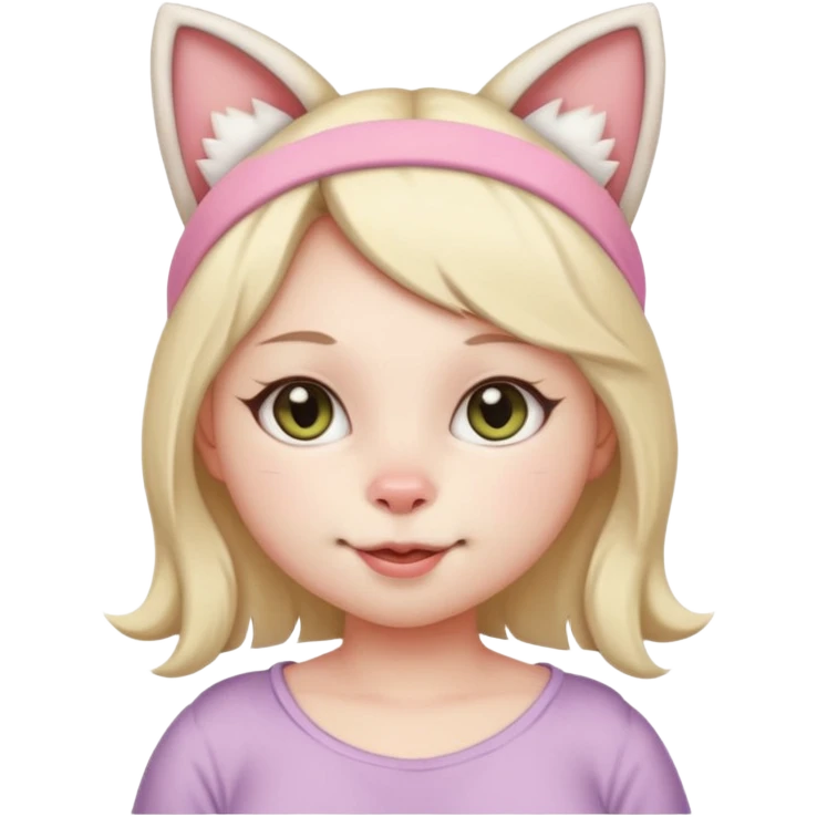 Pregnant cat girl emoji