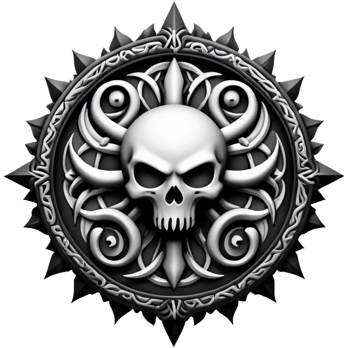 chaos dark symbol emoji