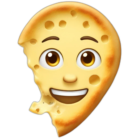 bro eating cheese naans emoji