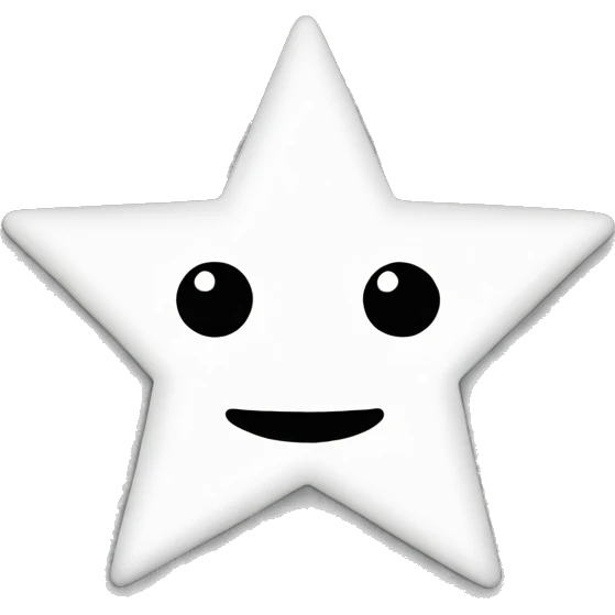 White star emoji