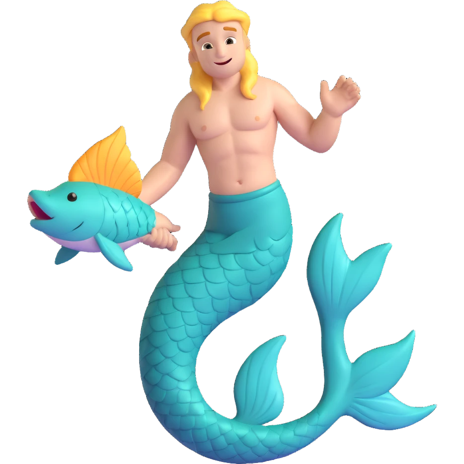 🧜🏻‍♂️ emoji
