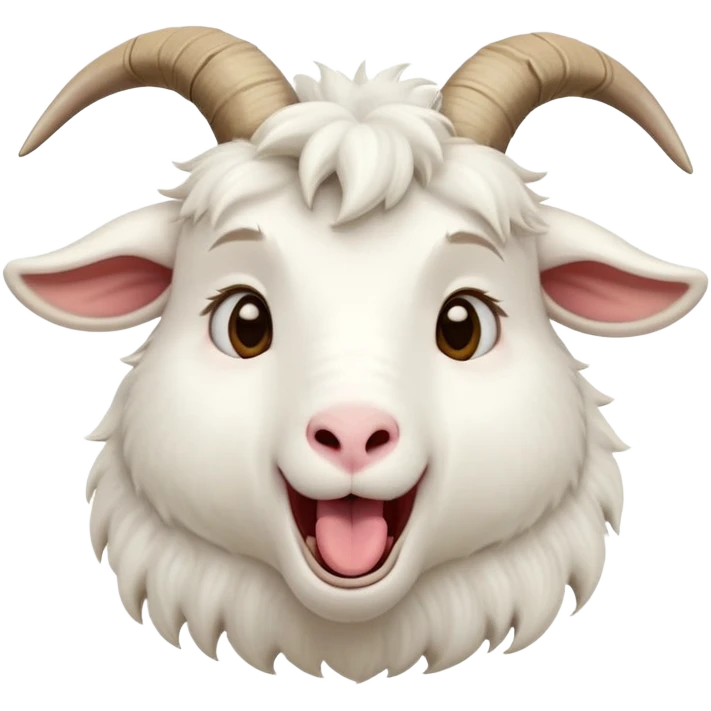 cinematic-cute-yawning-white-goat-portrait-emoji,-head-tilted-slightly-with-a-dramatic,-wide-open-yawn,-showcasing-a-soft,-downy-white-fur-with-delicate-horns-and-gently-drooping-ears,-round-eyes-barely-open-in-drowsy-contentment, emoji