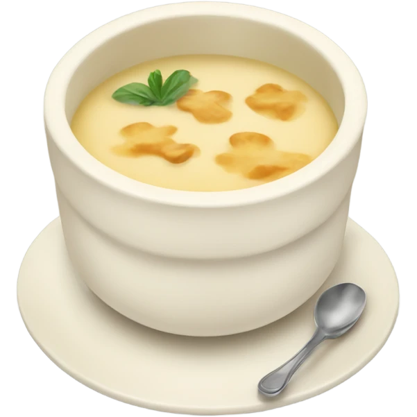 Cream soup emoji