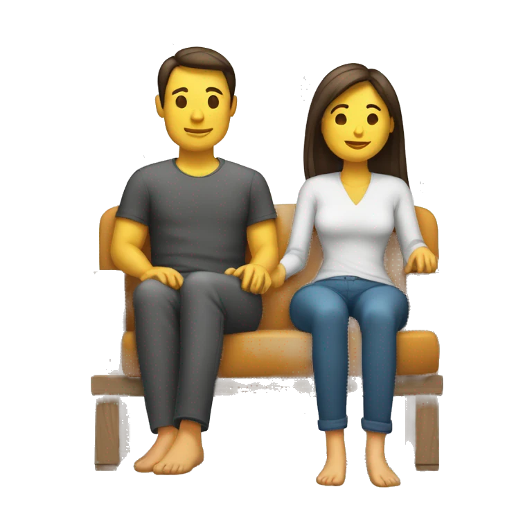 homme couché avec une femme emoji