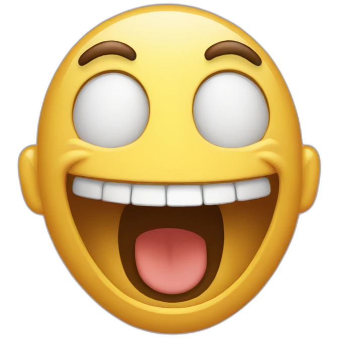Laughing out loud emoji