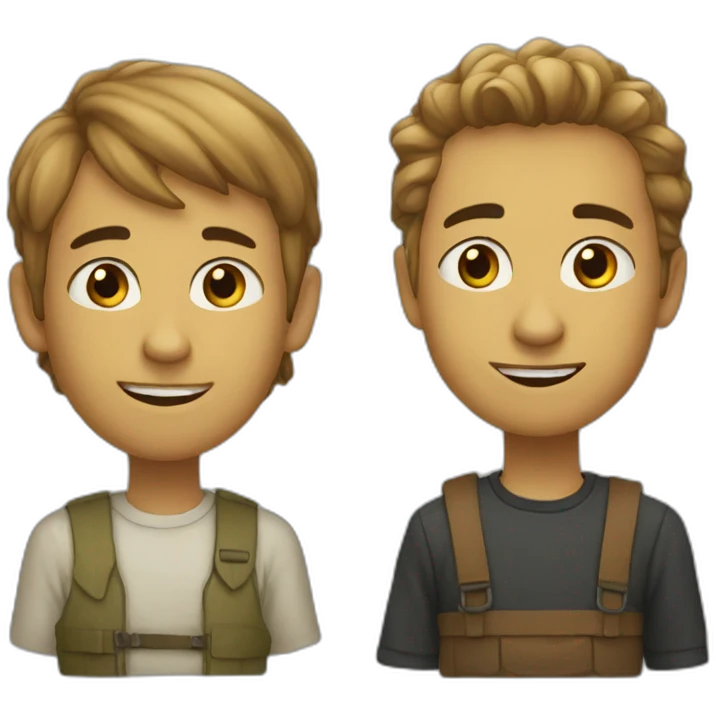 popol and izwan emoji