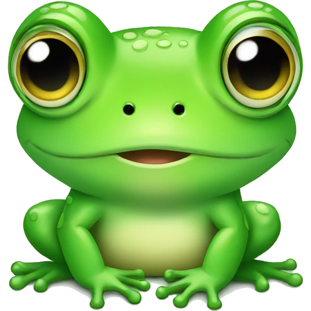 cute frog emoji