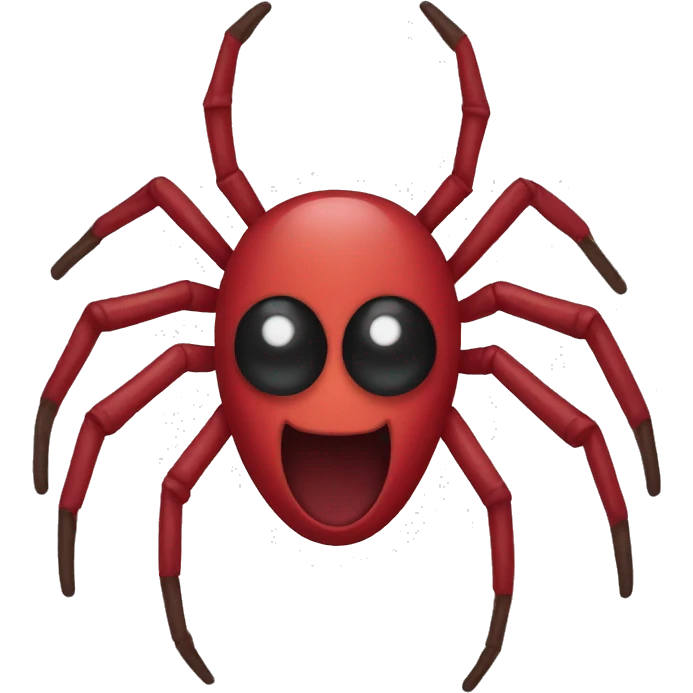 Red spider emoji
