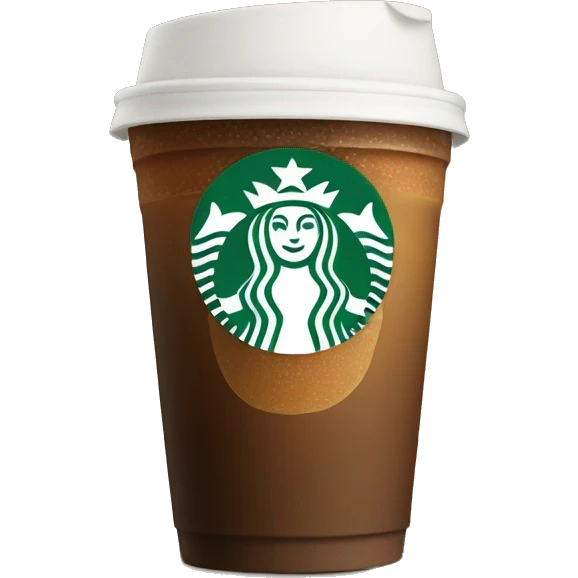 Starbucks coffee emoji