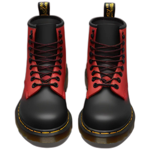 dr martens 1460 bex red emoji