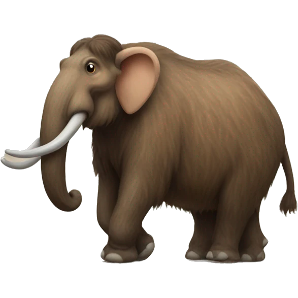 mammoth with monoc emoji