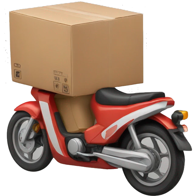 delivery moto emoji