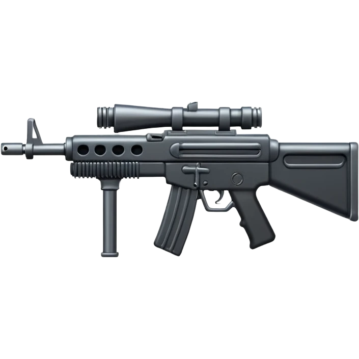 machine gun  emoji