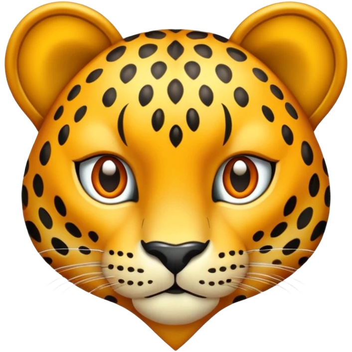 Corazón leopardo emoji