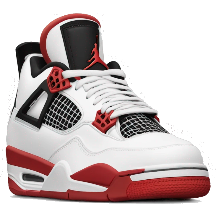 jordan 4 fire red emoji