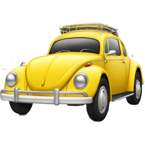Emma Swan’s yellow bug car  emoji
