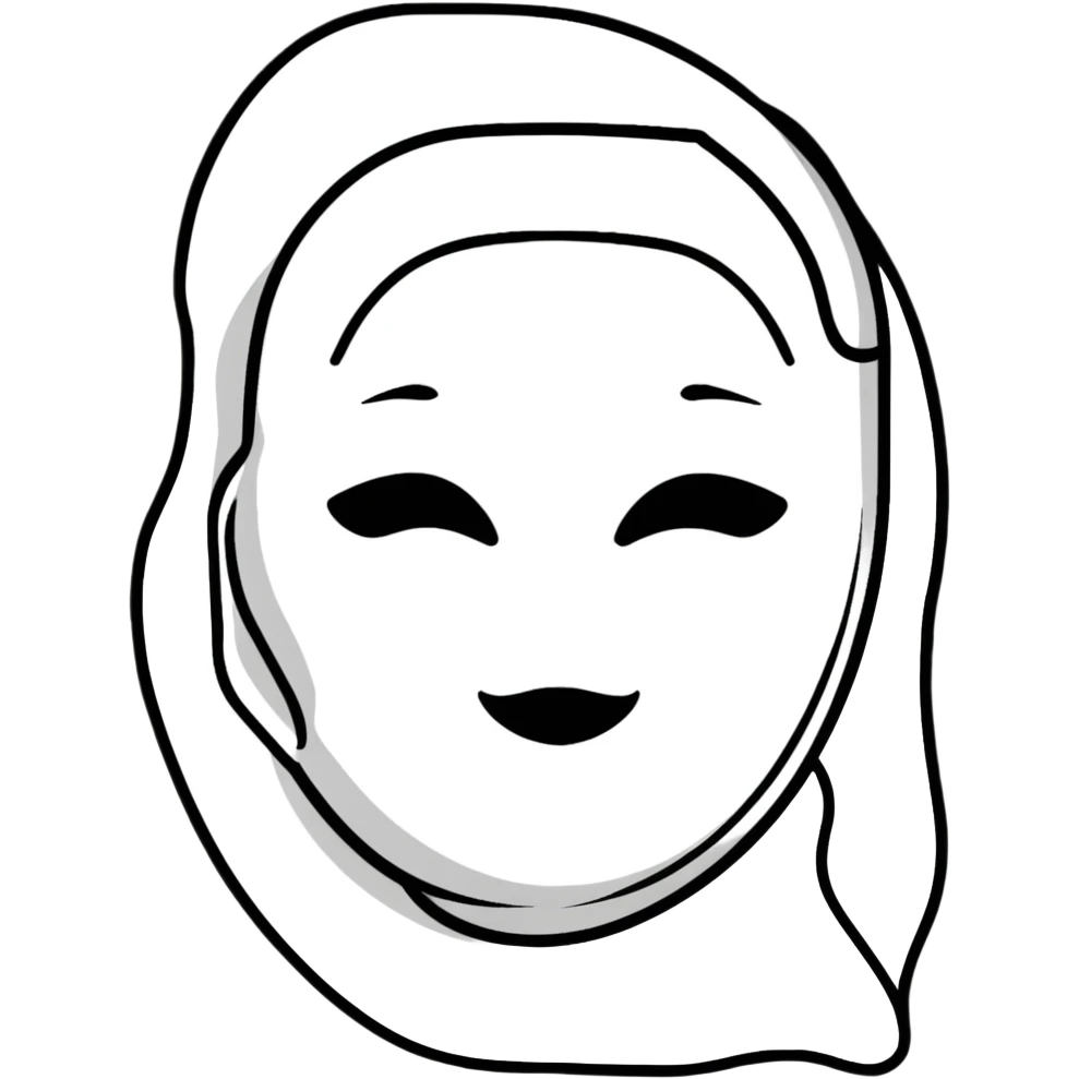 face sheet mask emoji