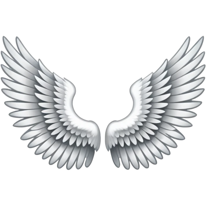 Angle wings emoji