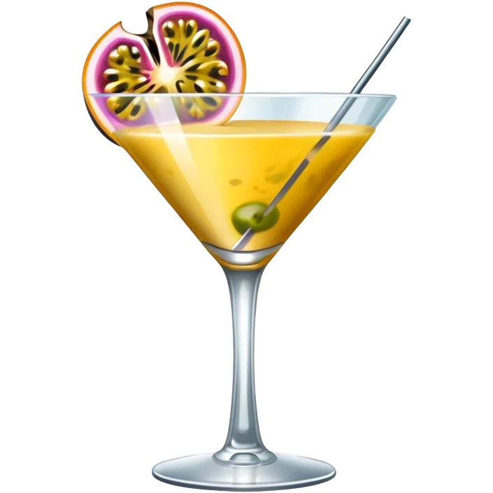 Passionfruit martini emoji