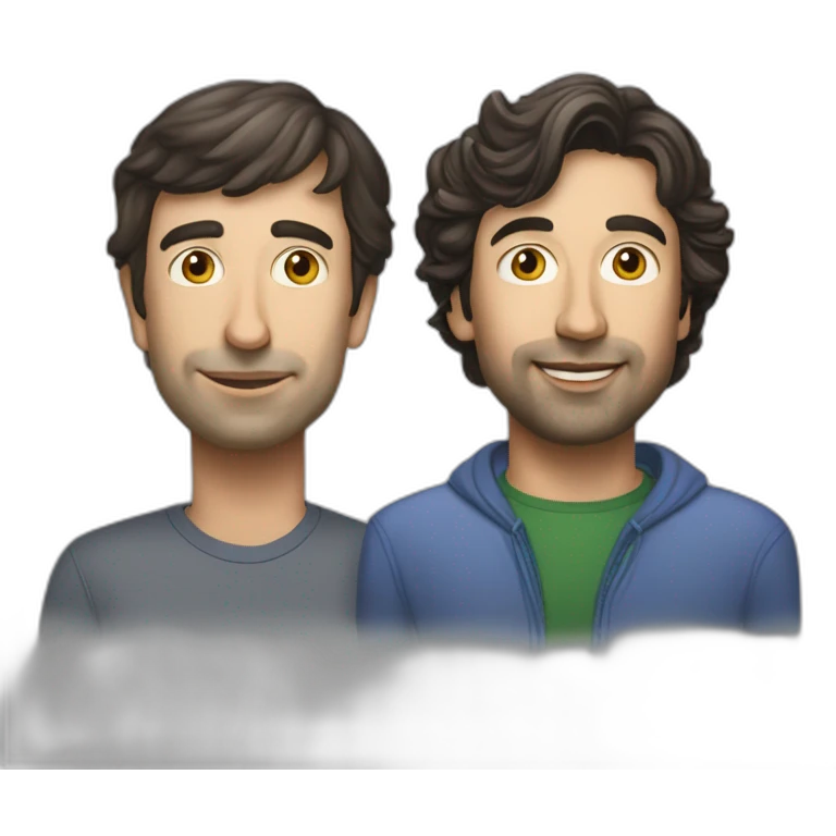 Larry Page and Sergey Brin (Google) emoji