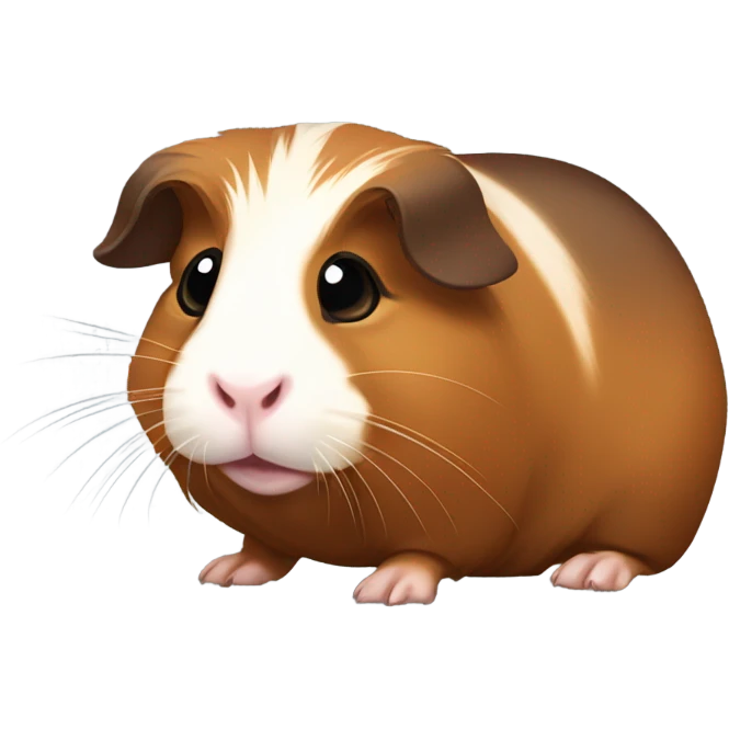 Brown Guinea pig emoji